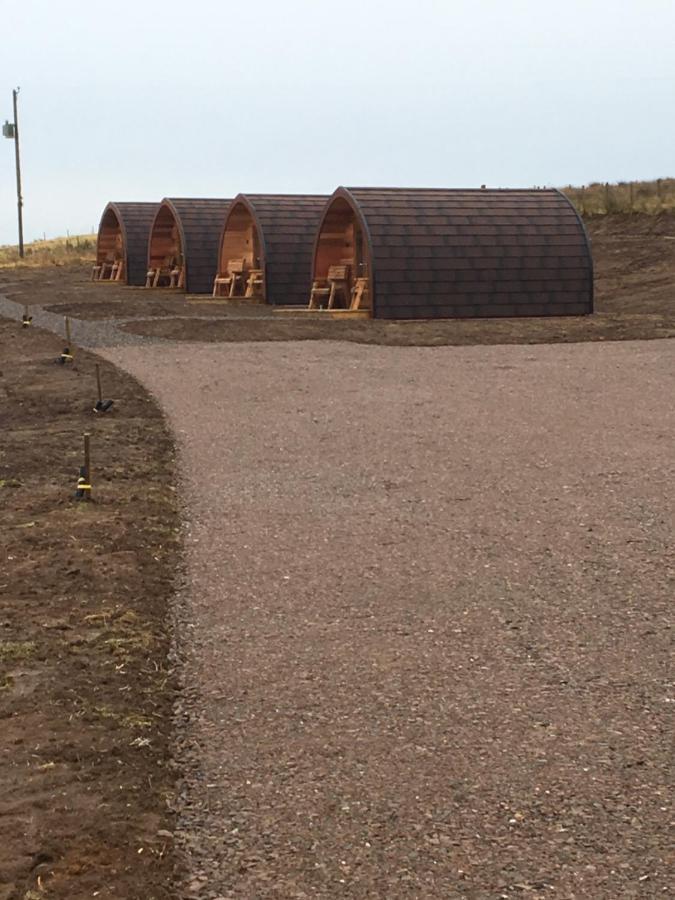 Skeabost View Pods Skye Vila Portree Exterior foto