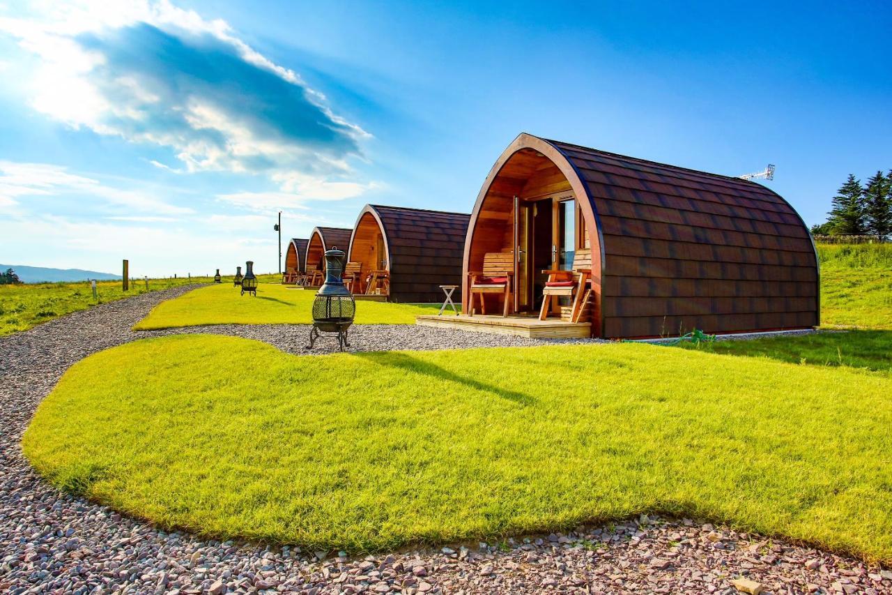 Skeabost View Pods Skye Vila Portree Exterior foto