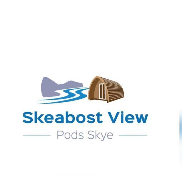 Skeabost View Pods Skye Vila Portree Exterior foto