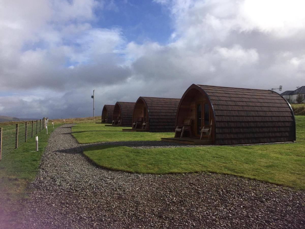 Skeabost View Pods Skye Vila Portree Exterior foto