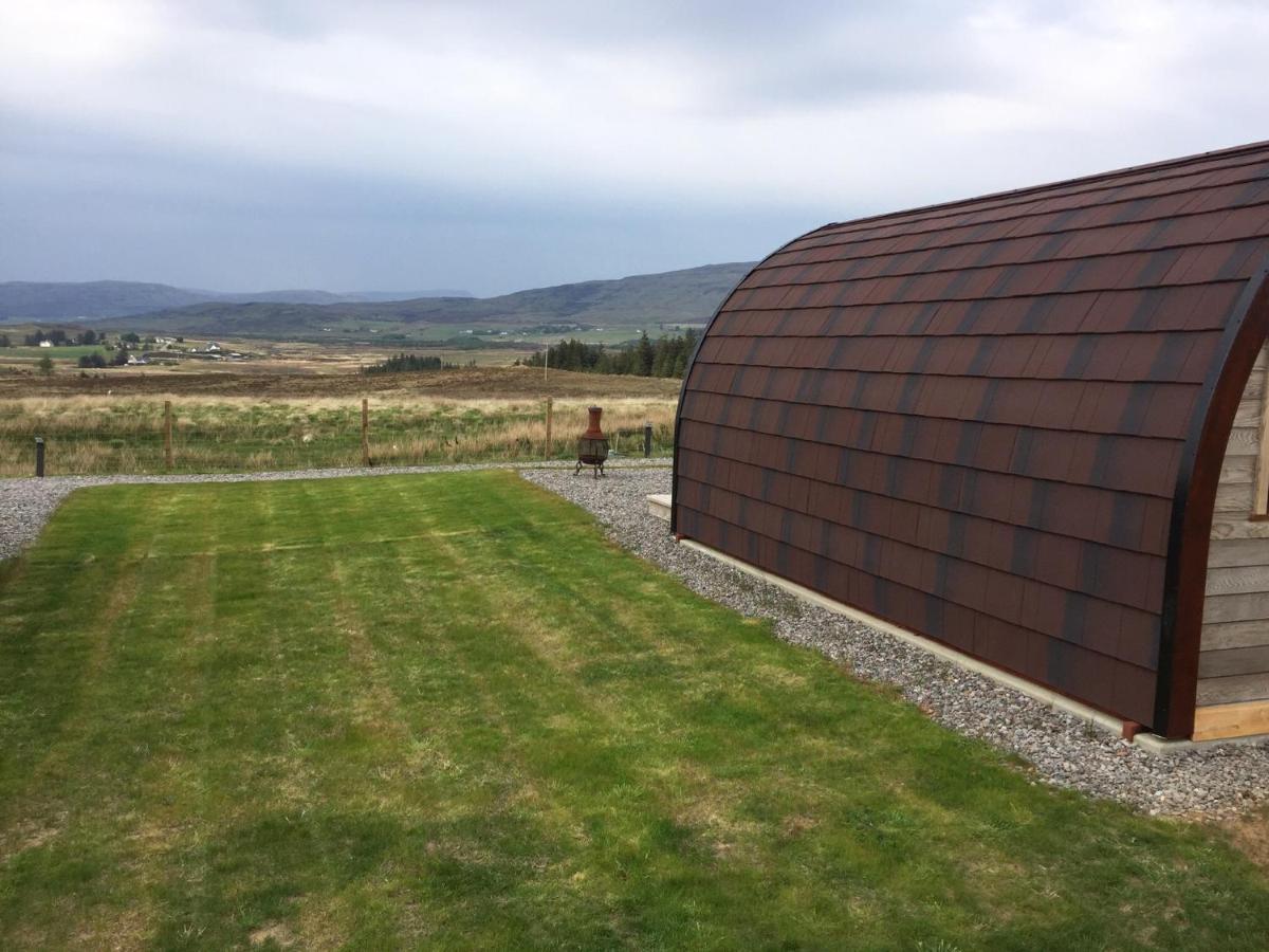 Skeabost View Pods Skye Vila Portree Exterior foto