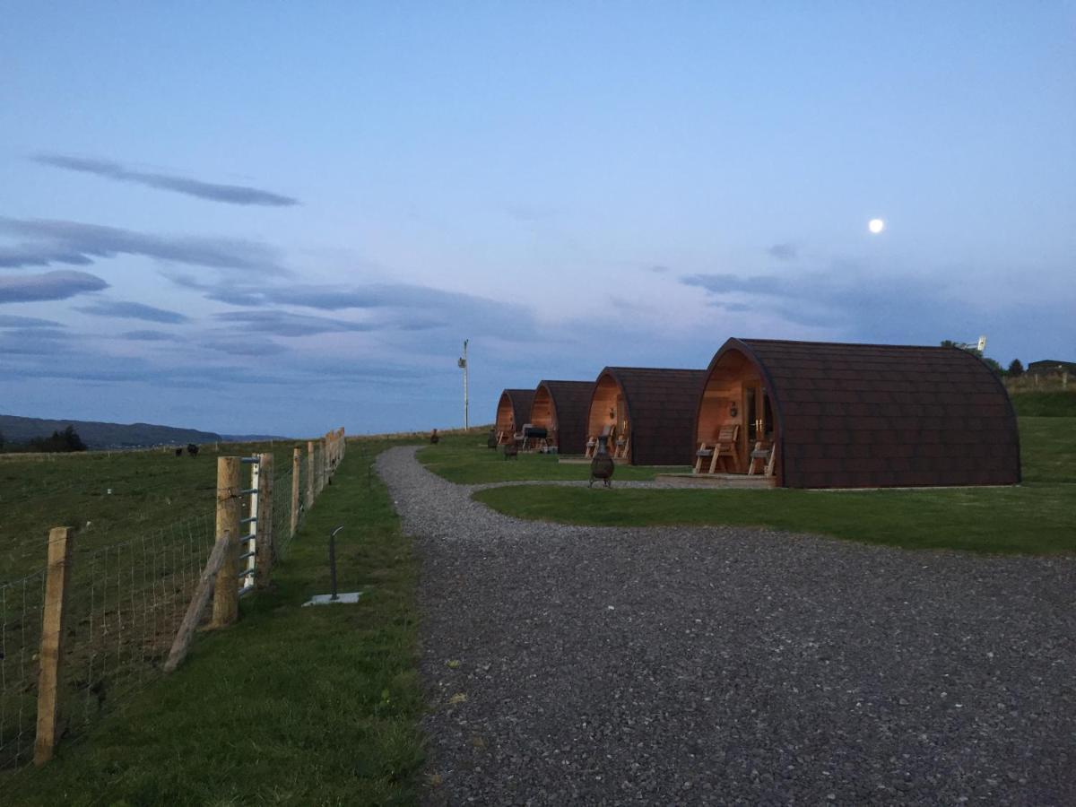 Skeabost View Pods Skye Vila Portree Exterior foto