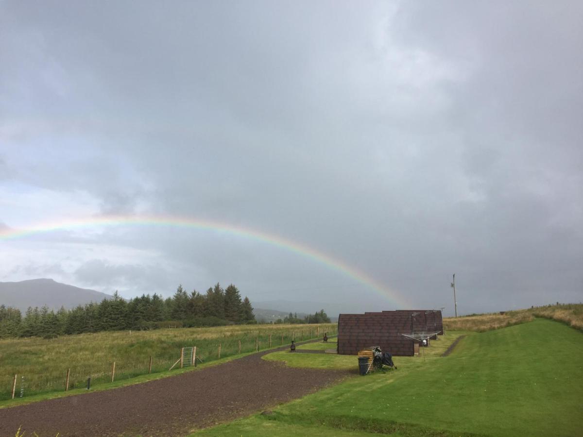 Skeabost View Pods Skye Vila Portree Exterior foto